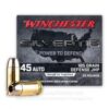 WINCHESTER SUPER X PISTOL AMO 45 AUTO 185GR