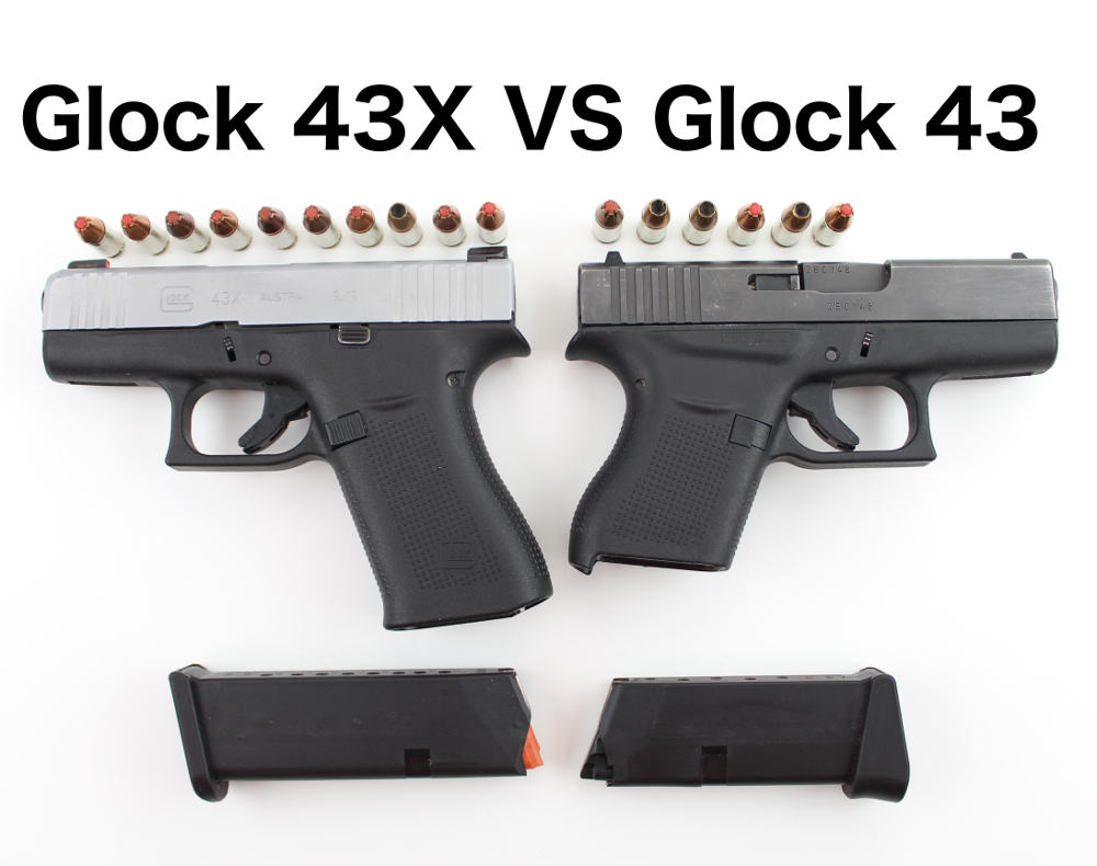 glock 43 vs 43x