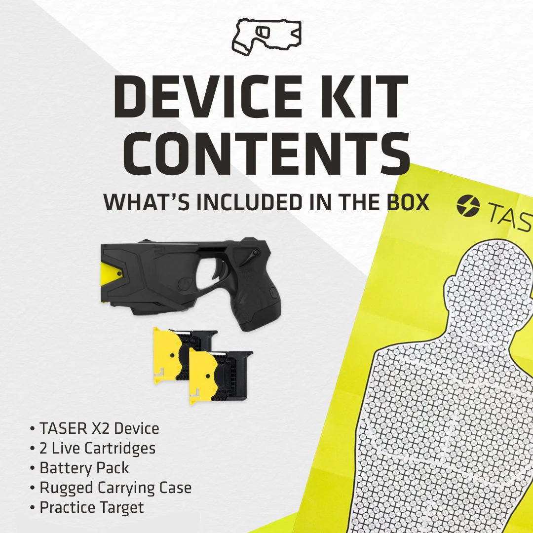 TASER_X2_Professional_Series_Bundle_Pack_contents_list